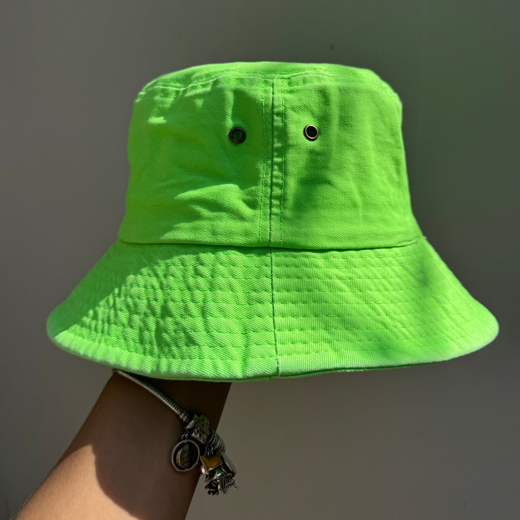 Bucket Hat Neon Green