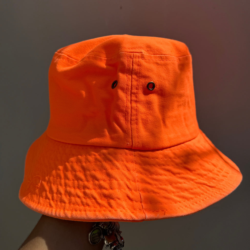 Bucket Hat Naranja Neon