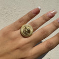 Anillo Medusa Gold Ajustable