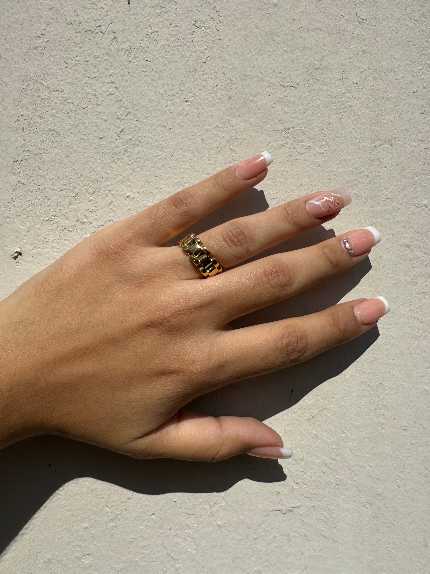 Anillo tipo Rolex Gold Ajustable