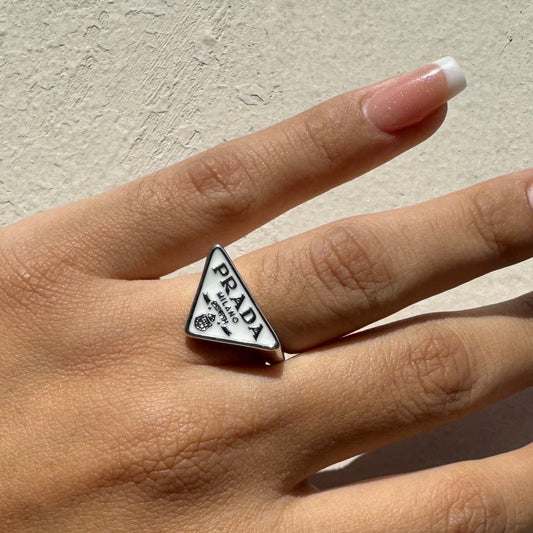 Anillo Prada Blanco