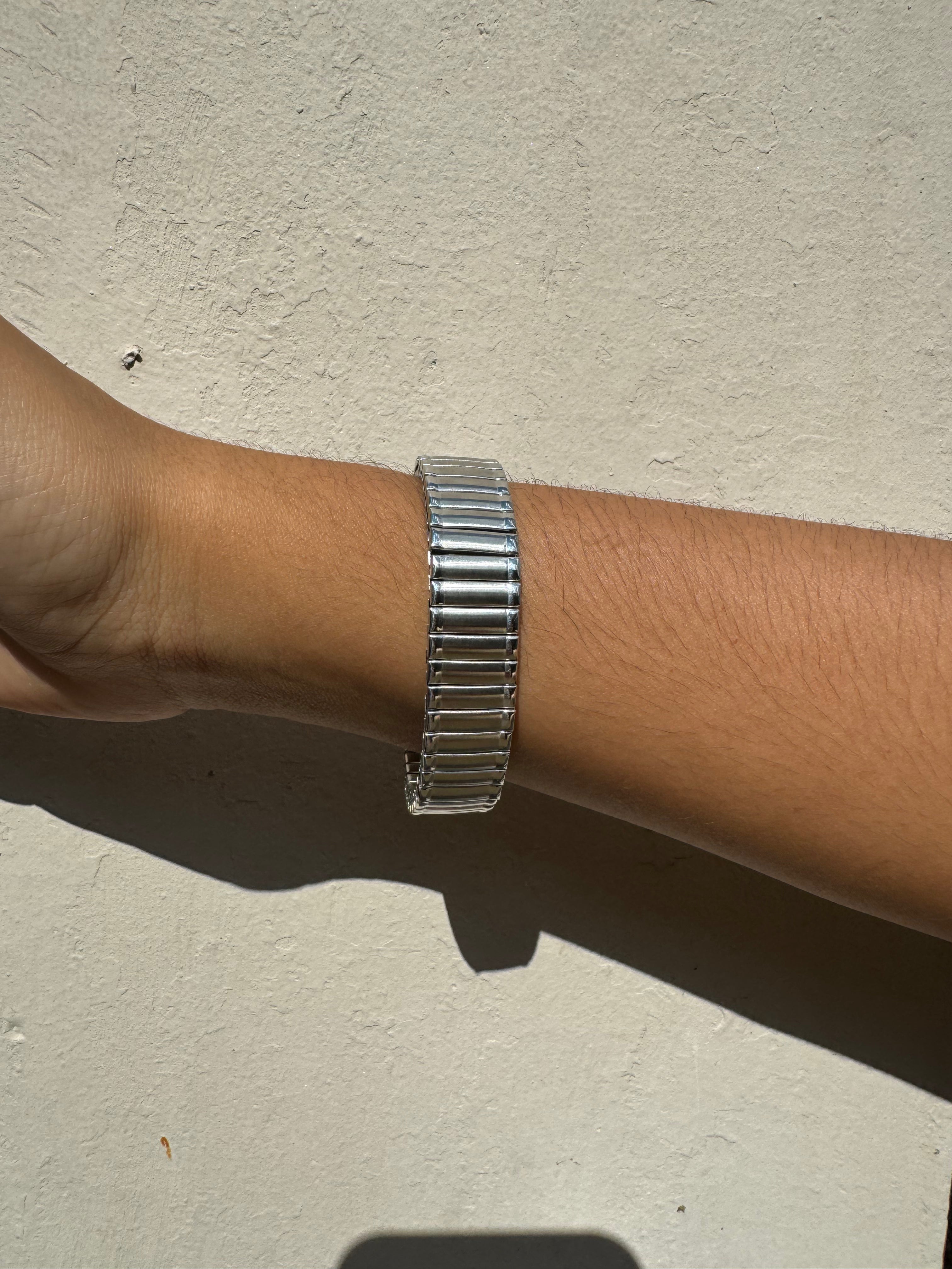 Brazalete Stretch Silver
