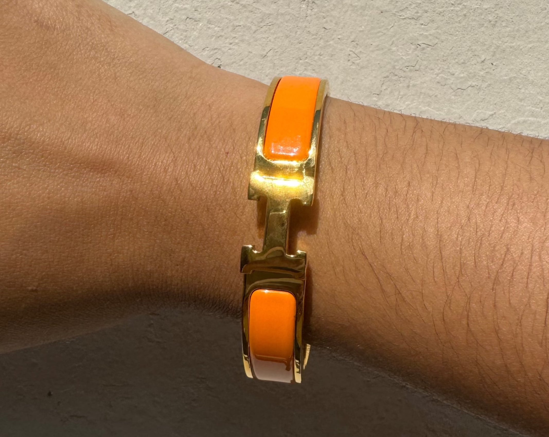 Bangle Hermes Naranja
