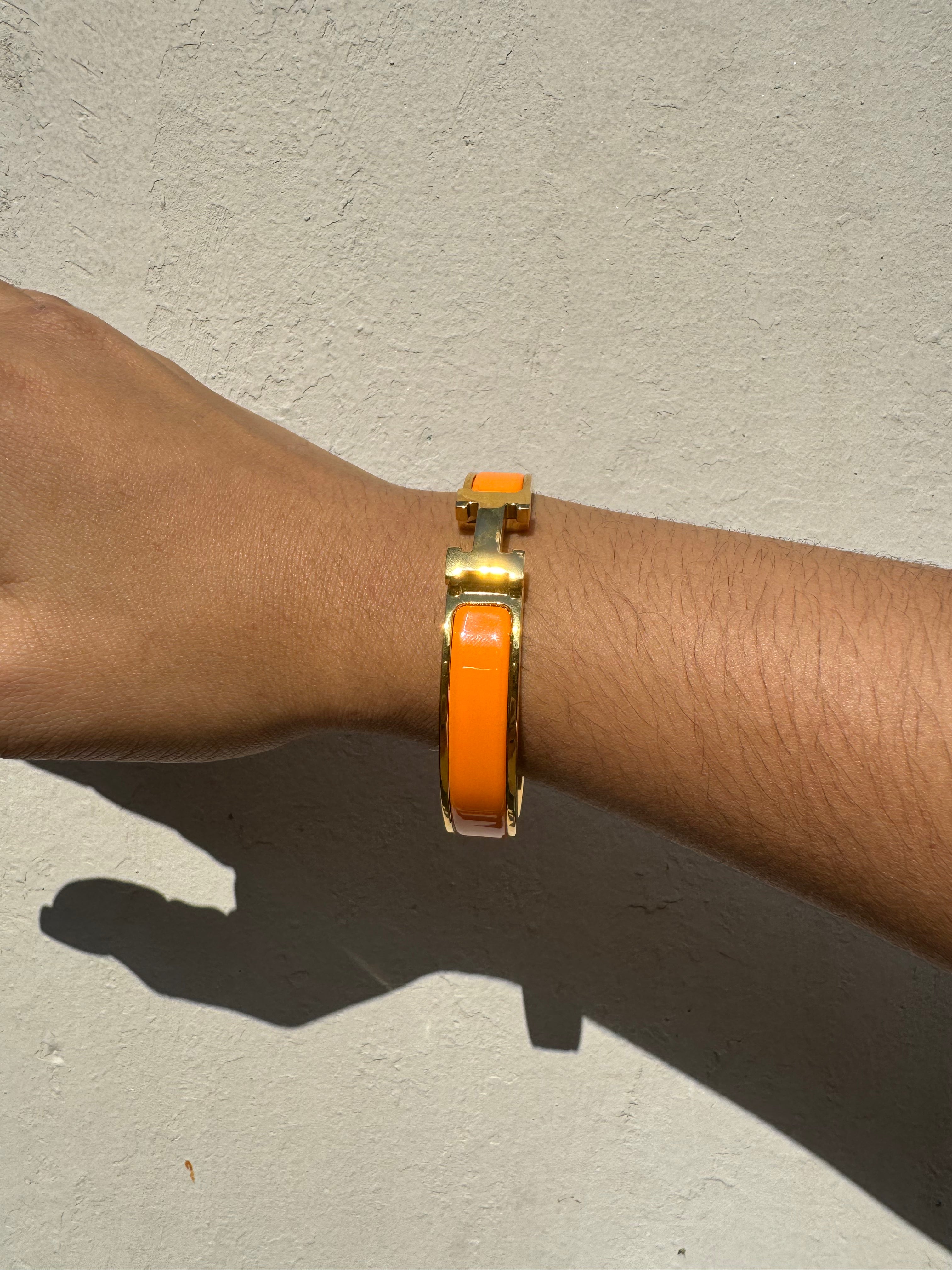 Bangle Hermes Naranja