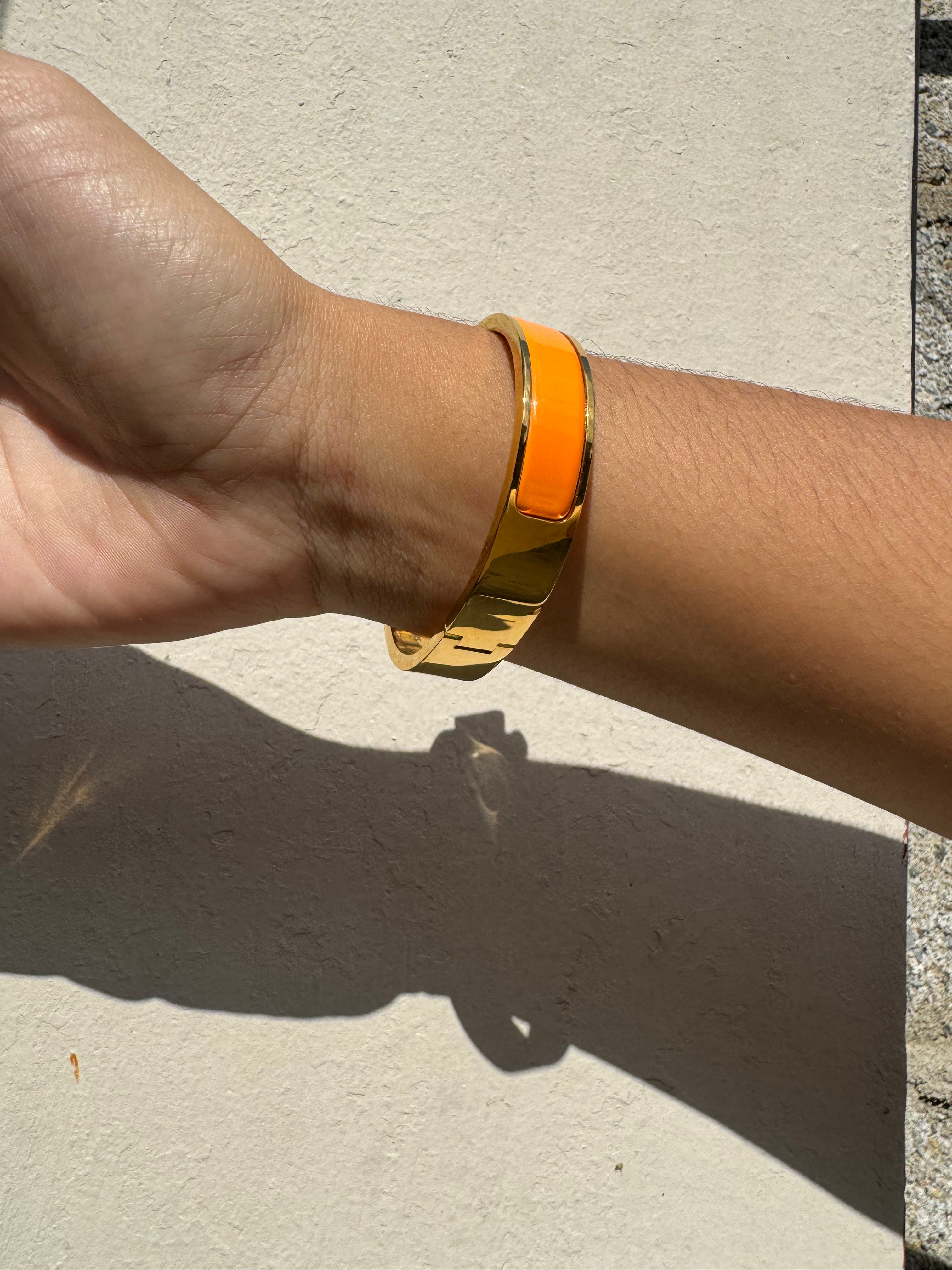 Bangle Hermes Naranja