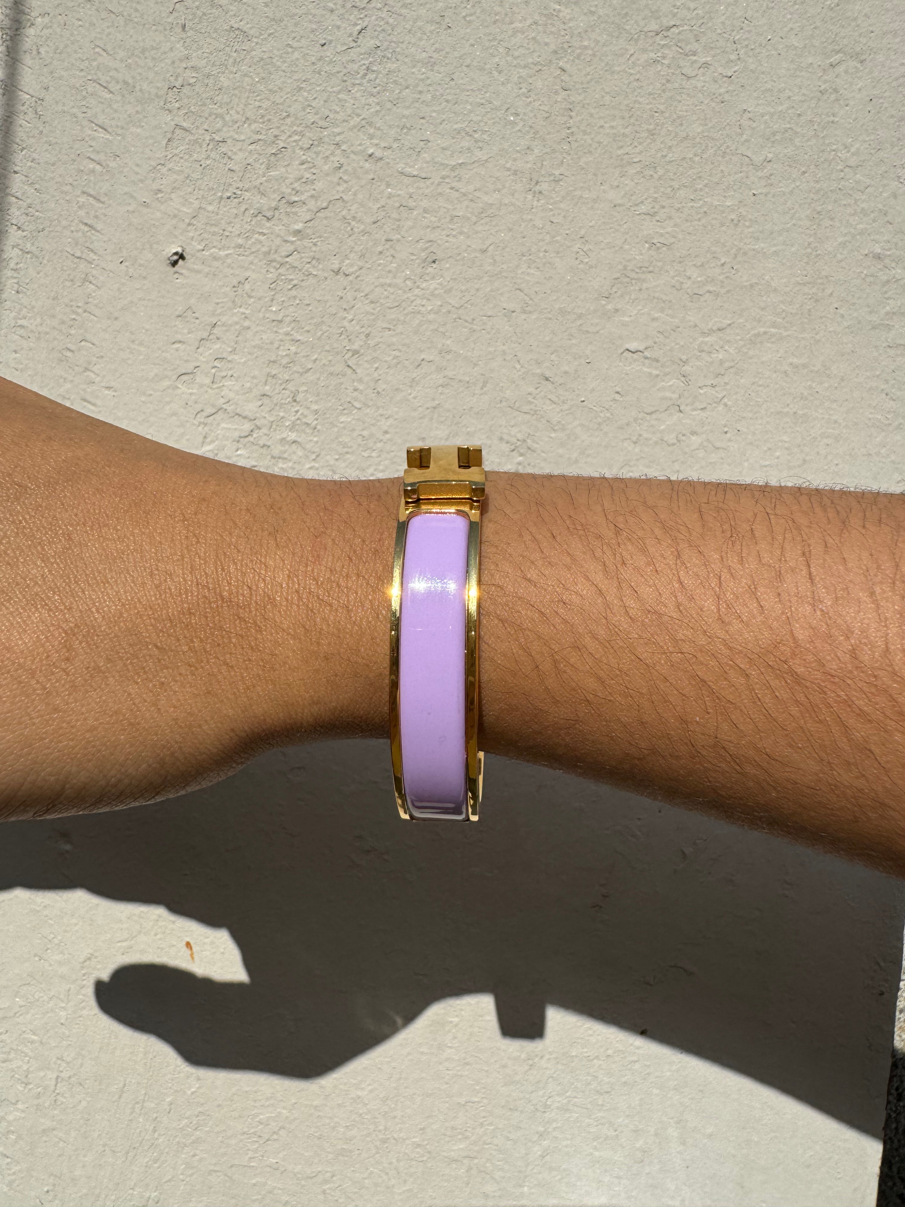Bangle Hermes Morada