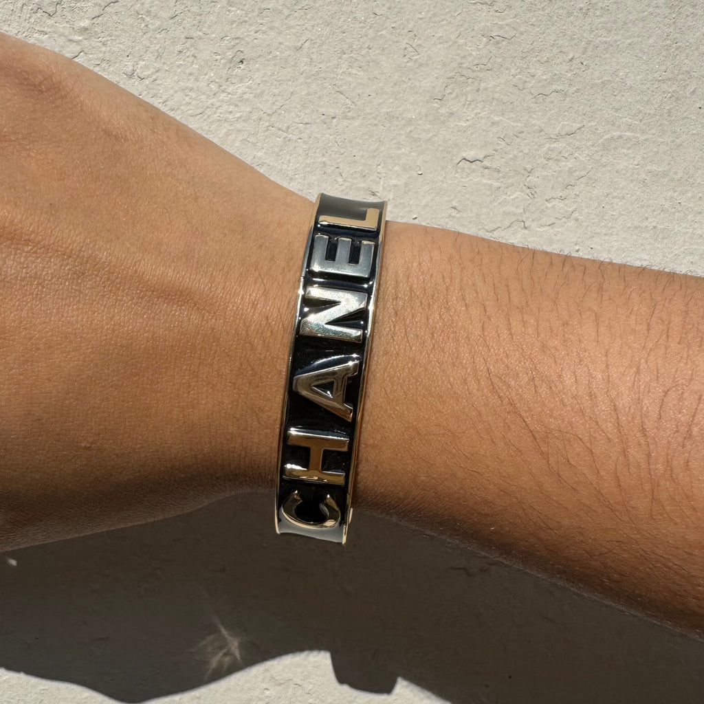 Bangle Chanel Black/Gold