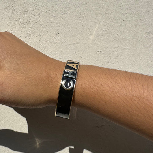 Bangle Chanel Black/Gold