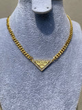 Cadena Prada Full Gold