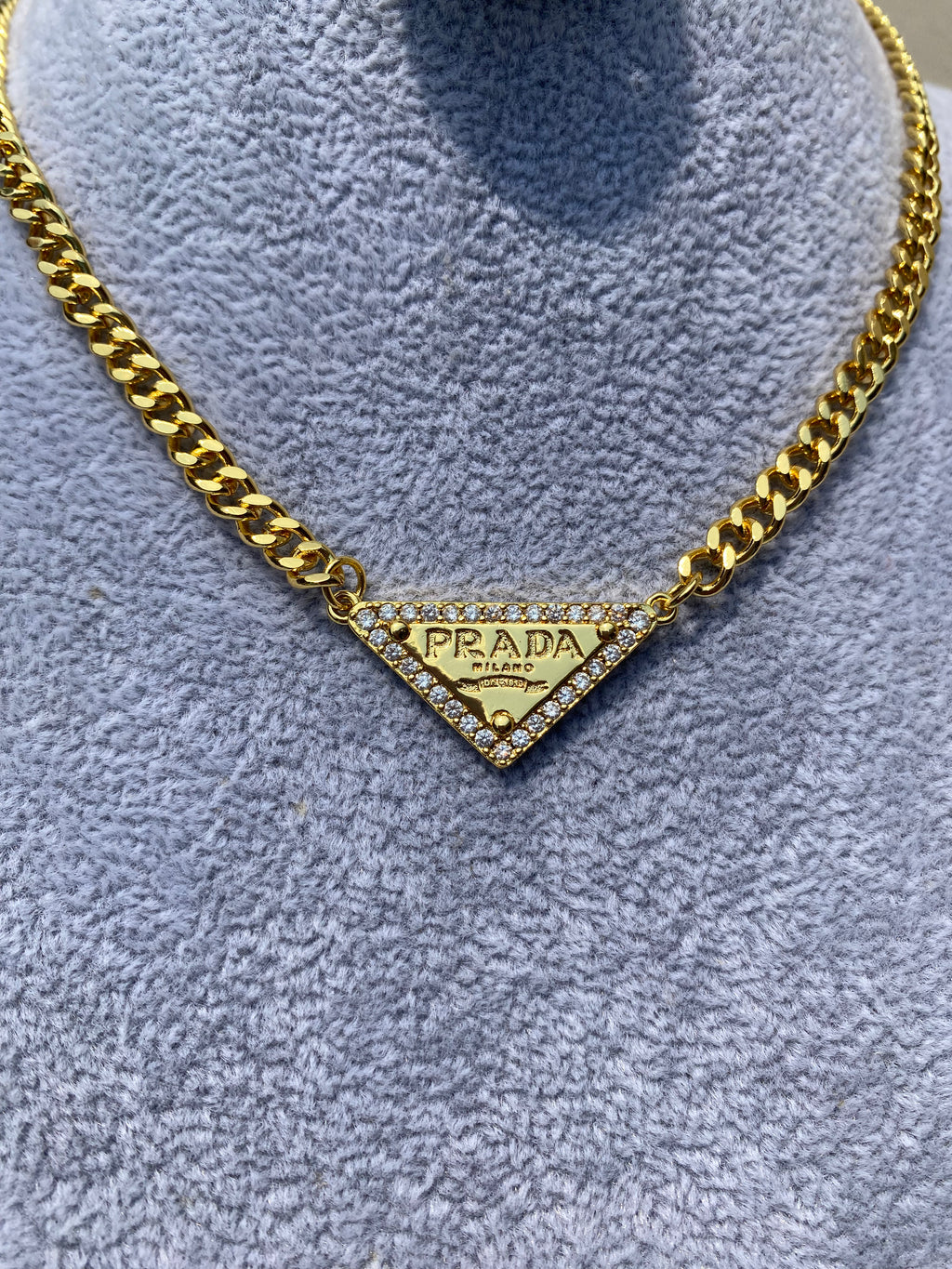 Cadena Prada Full Gold