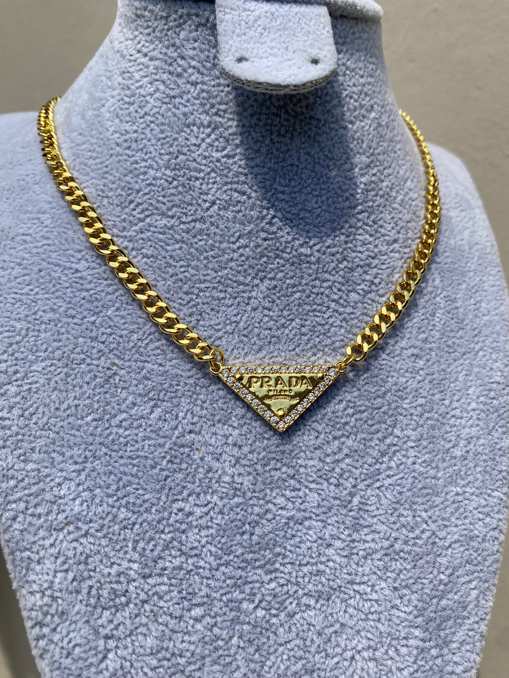 Cadena Prada Full Gold