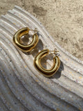 Hoops Semi Donas Gold