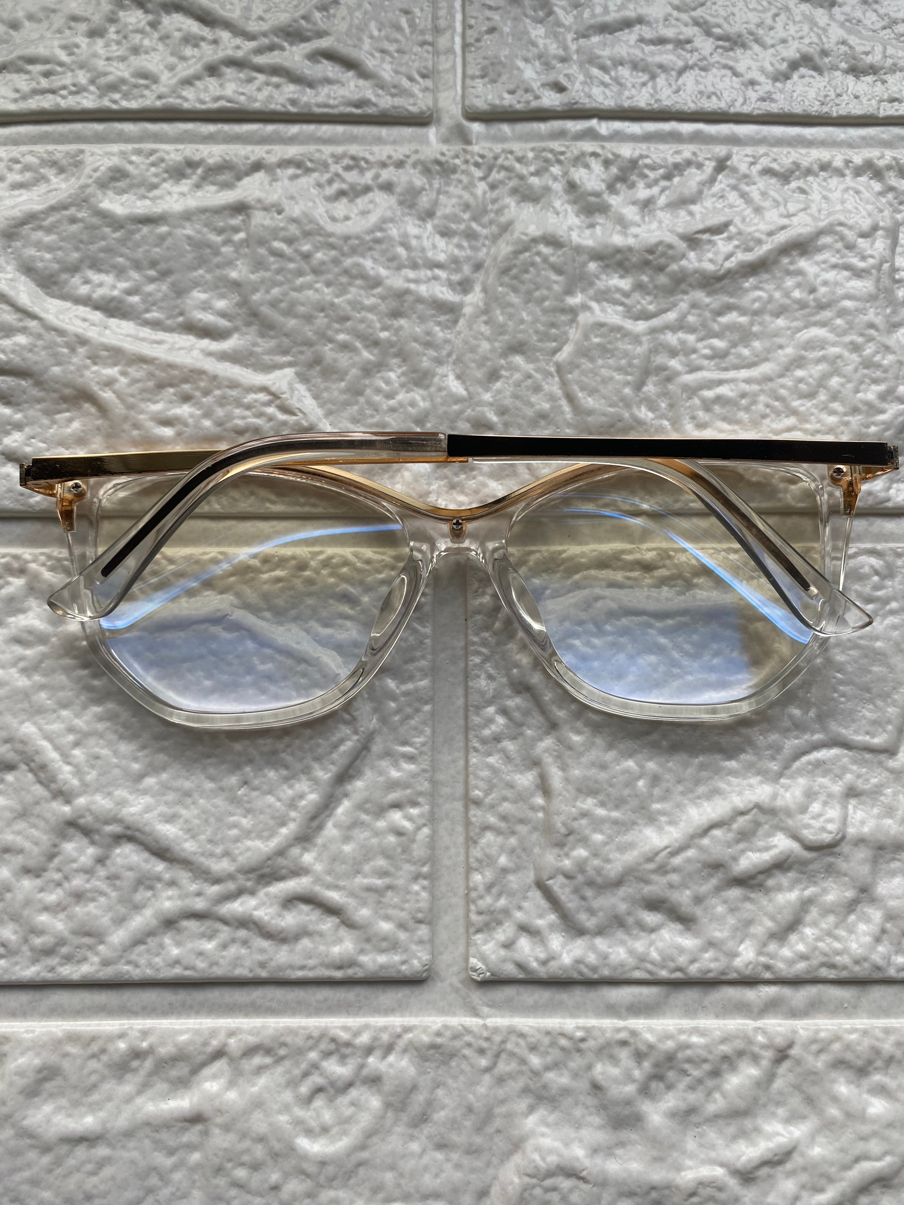 Lentes Clear Cat Eye New