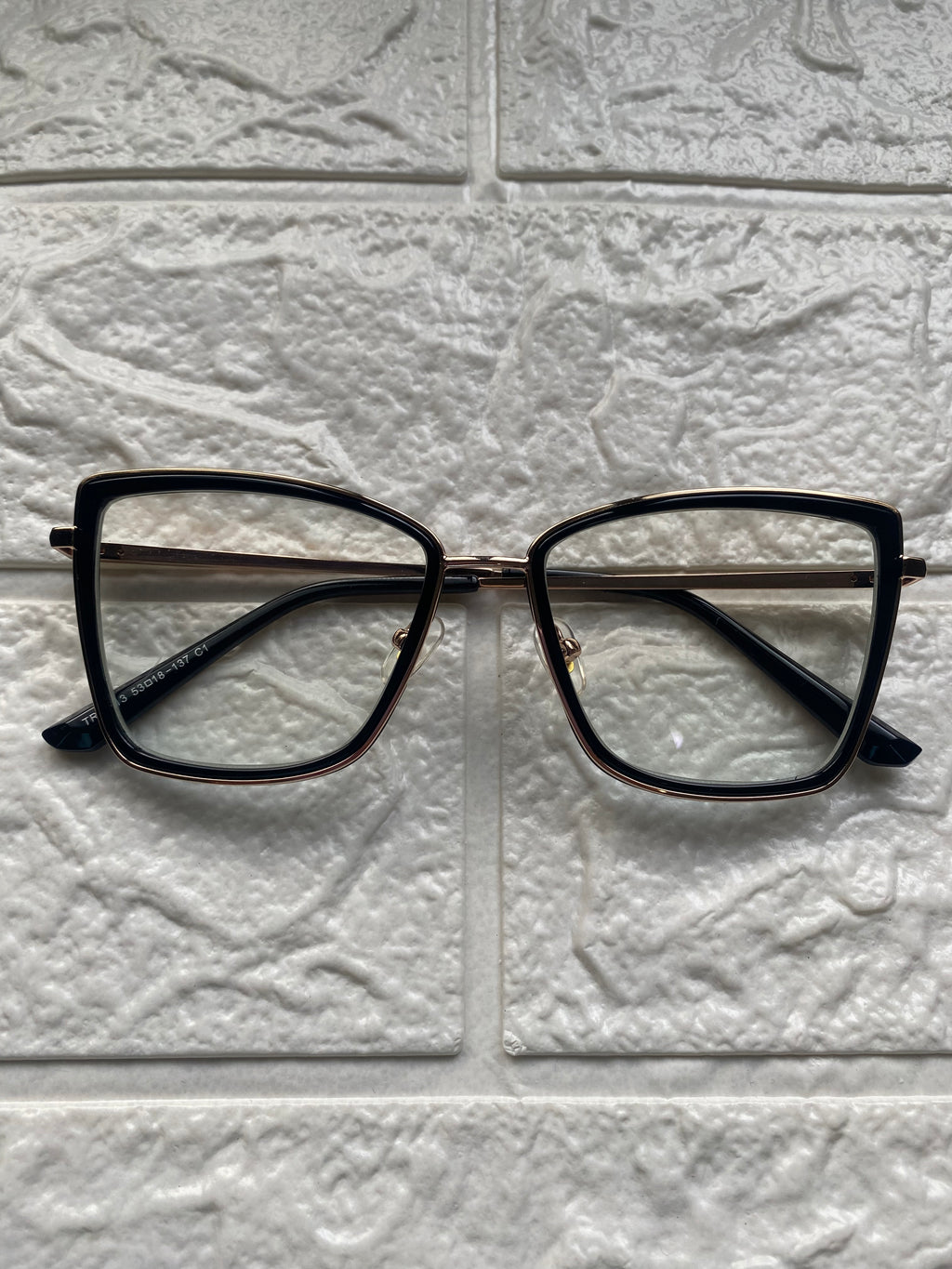 Lentes New Black and Gold