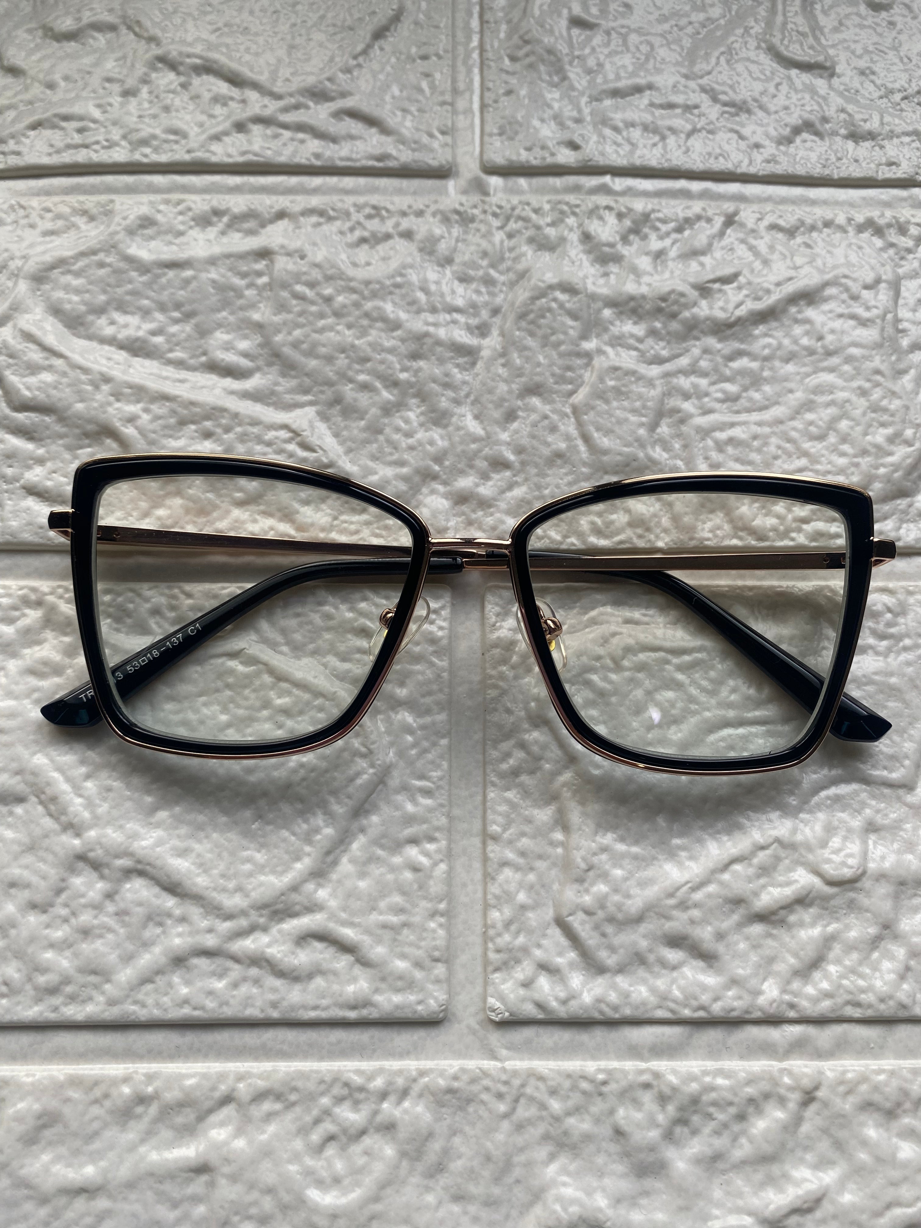 Lentes New Black and Gold