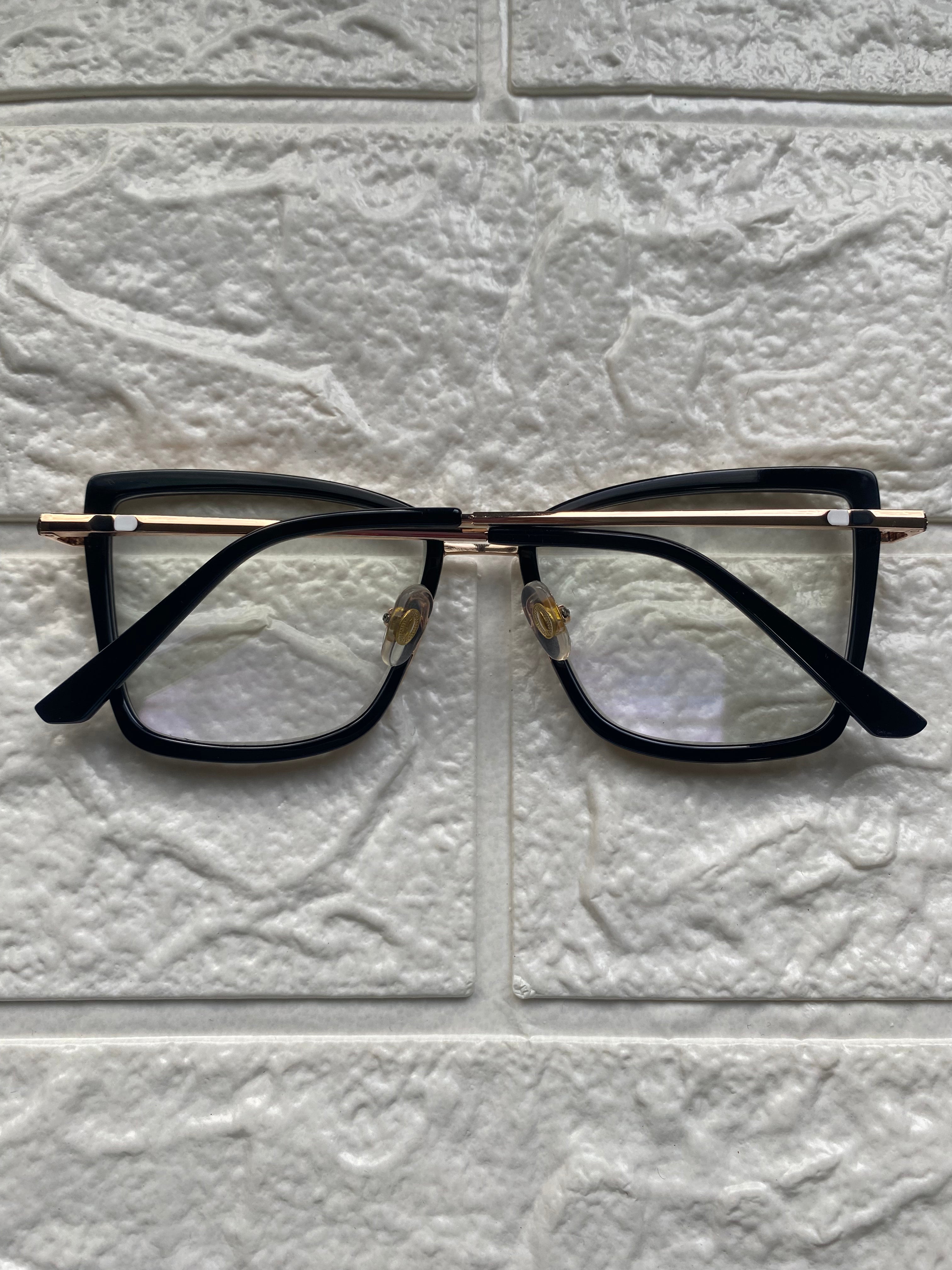 Lentes New Black and Gold