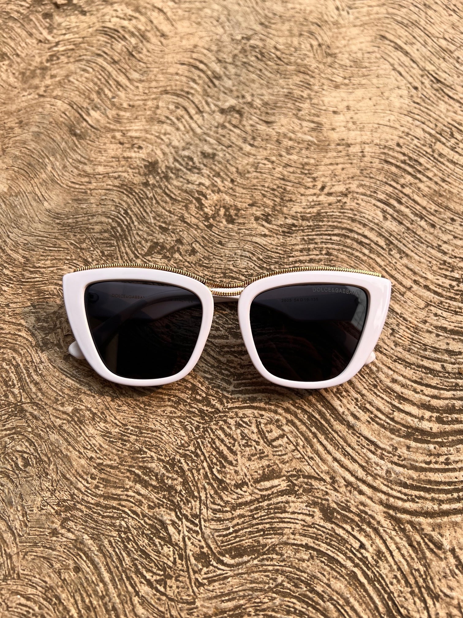 Lentes Cat Eye D&G White