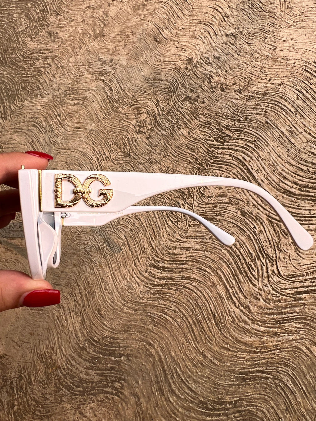 Lentes Cat Eye D&G White