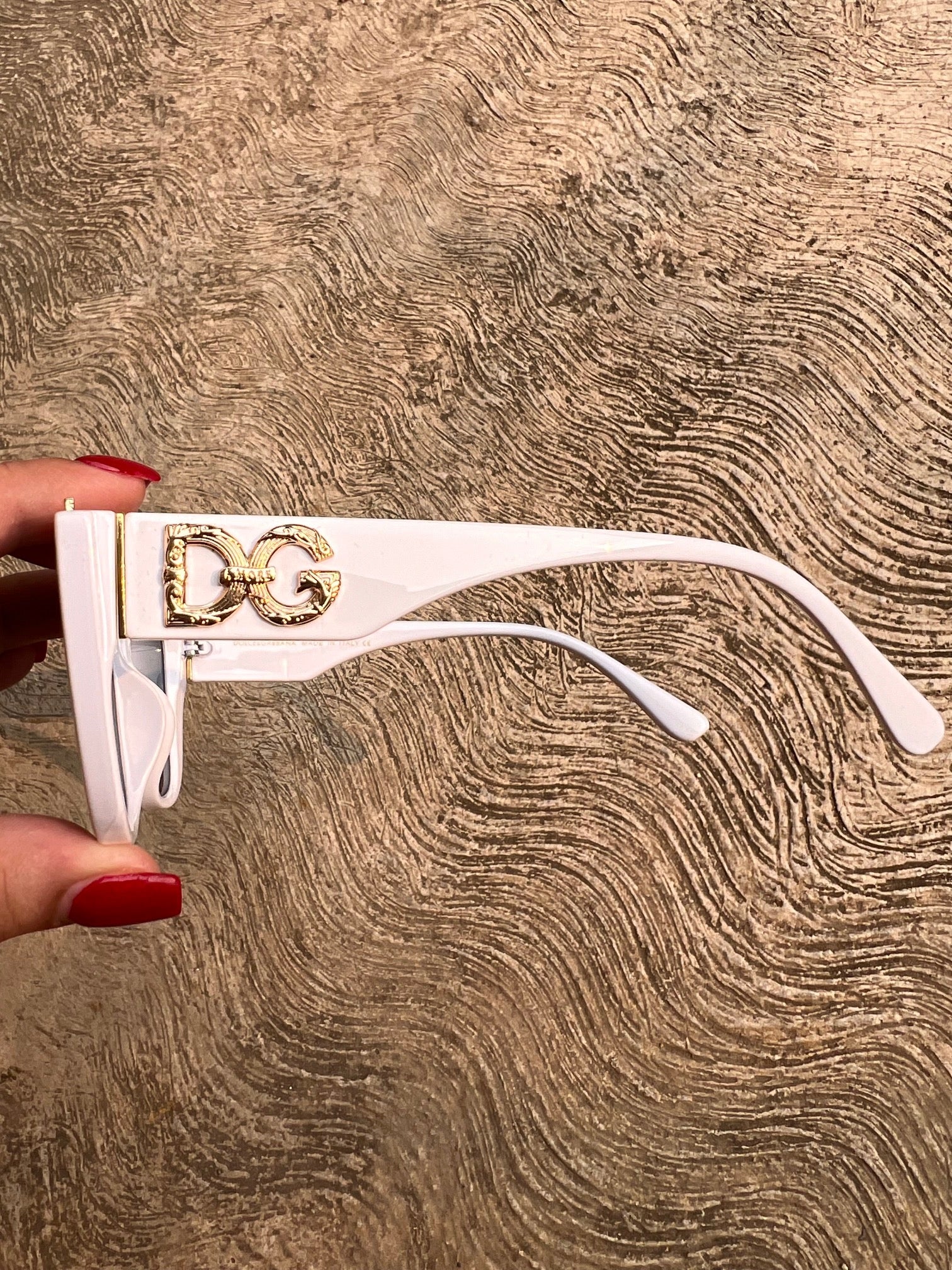 Lentes Cat Eye D&G White