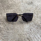 Lentes Miu Miu Vintage Negros patillas metal