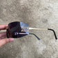 Lentes Miu Miu Vintage Negros patillas metal