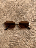 Lentes Celine cafe patillas gold