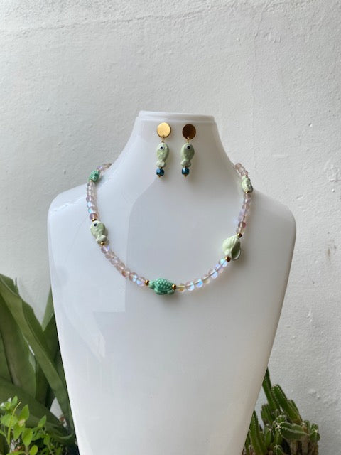Chocker Tornasol con Verdecito
