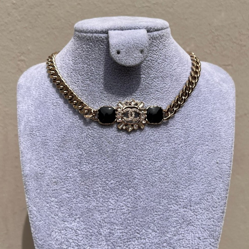 Necklace Chanel Negro Fancy