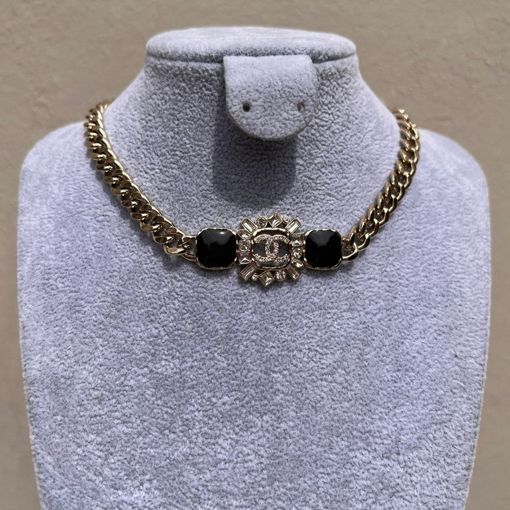 Necklace Chanel Negro Fancy