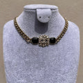Necklace Chanel Negro Fancy