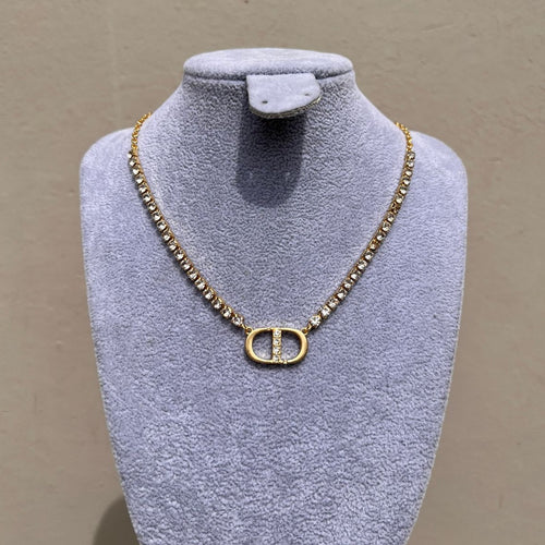 Cadena CD Silver Zircons