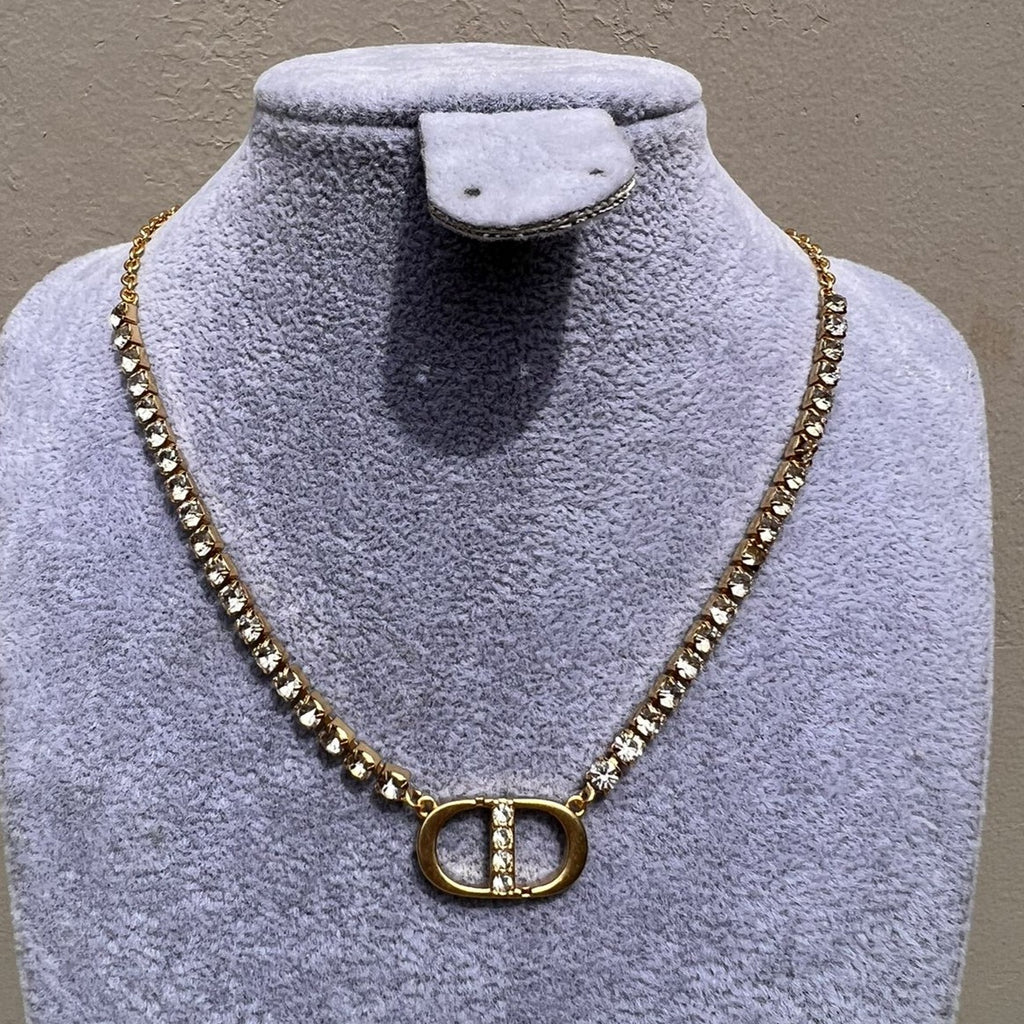 Cadena CD Silver Zircons