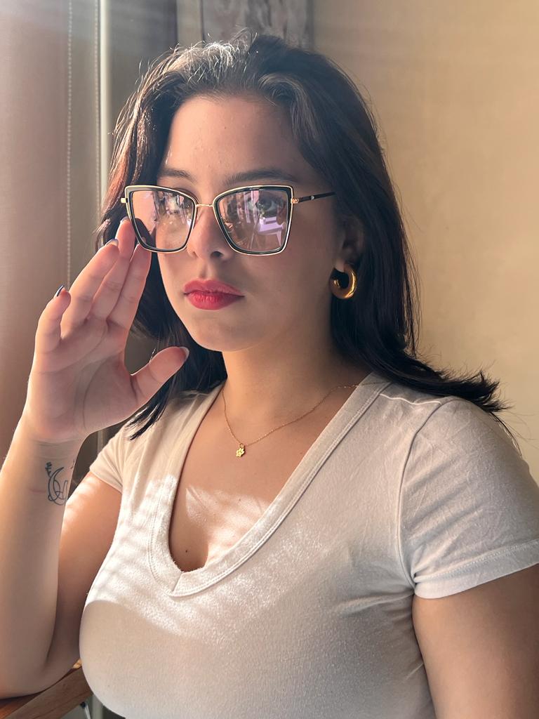 Lentes New Black and Gold