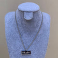 Necklace Prada Rectangular