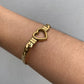 Brazalete Golden Heart