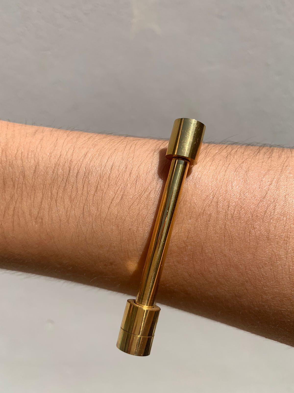 Bangle Tornillo Gold