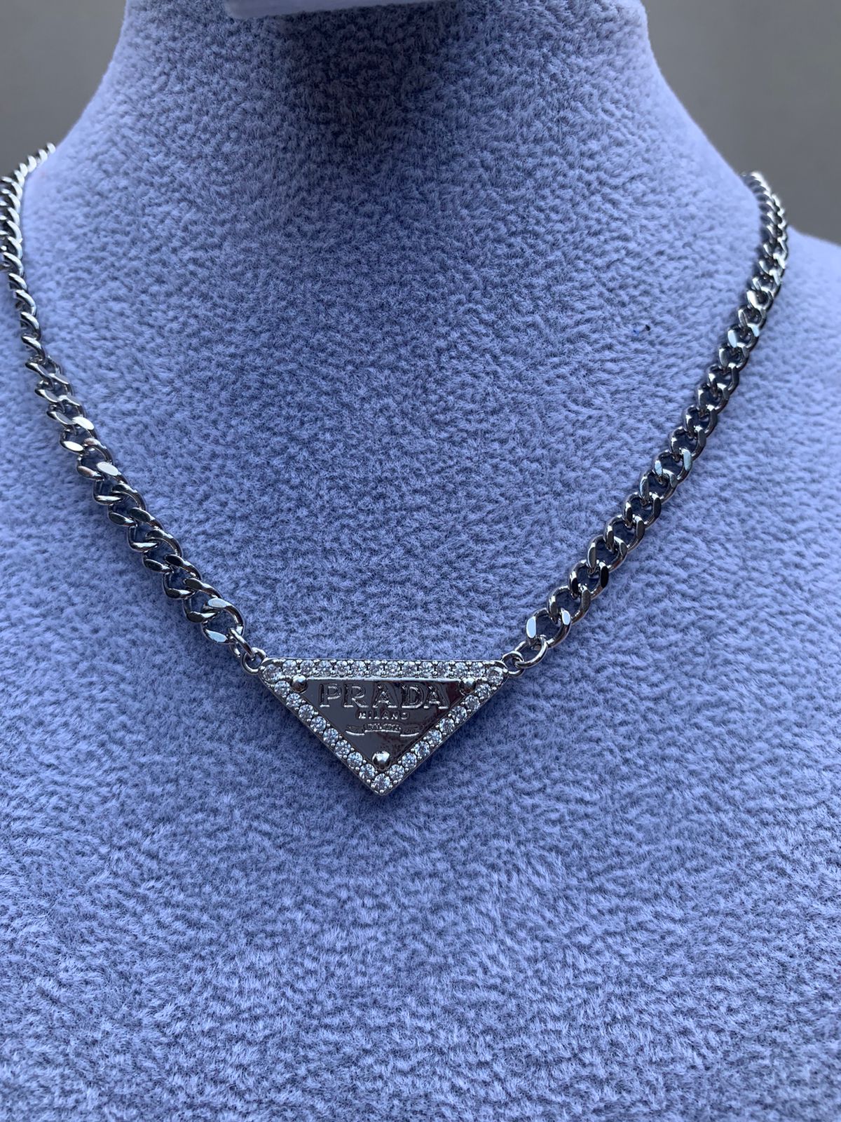 Cadena Prada Full Silver