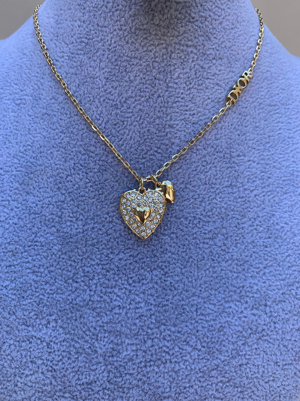 Cadena Dior Zircons Heart