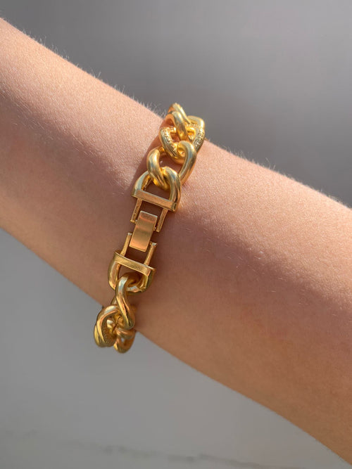 Brazalete Medusa Gold