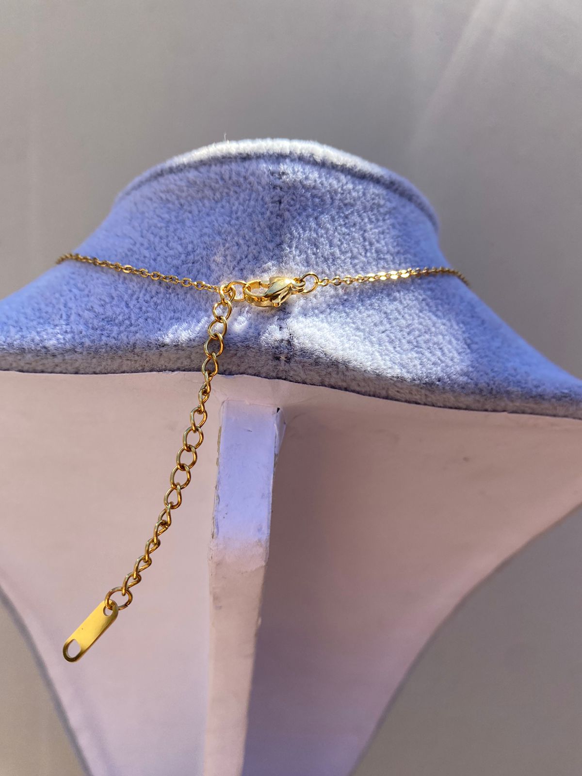Cadena Gold Heart Full Brillo