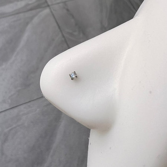 Piercing Nariz Bling Silver