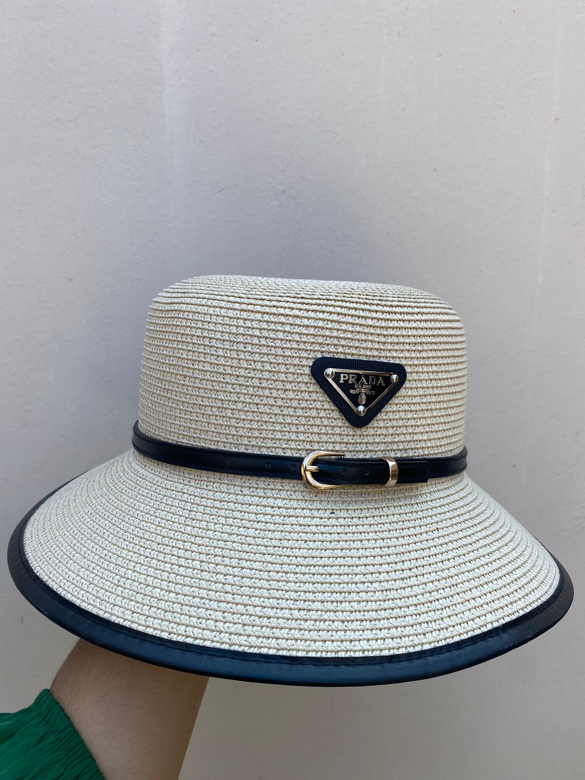 Hat Old Money Prada Beige