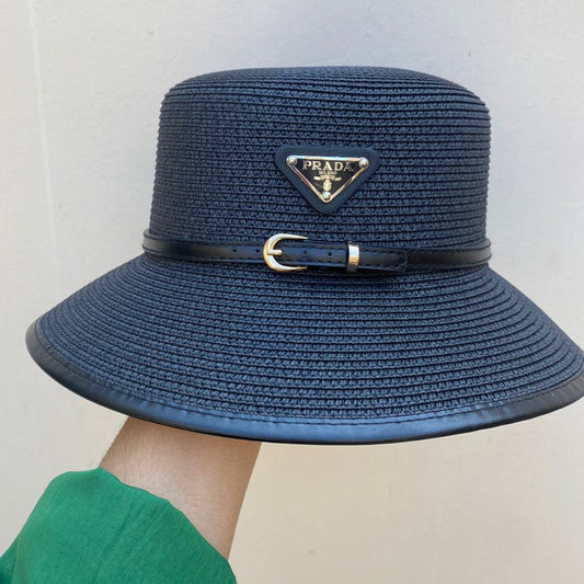 Hat Old Money Prada Negro