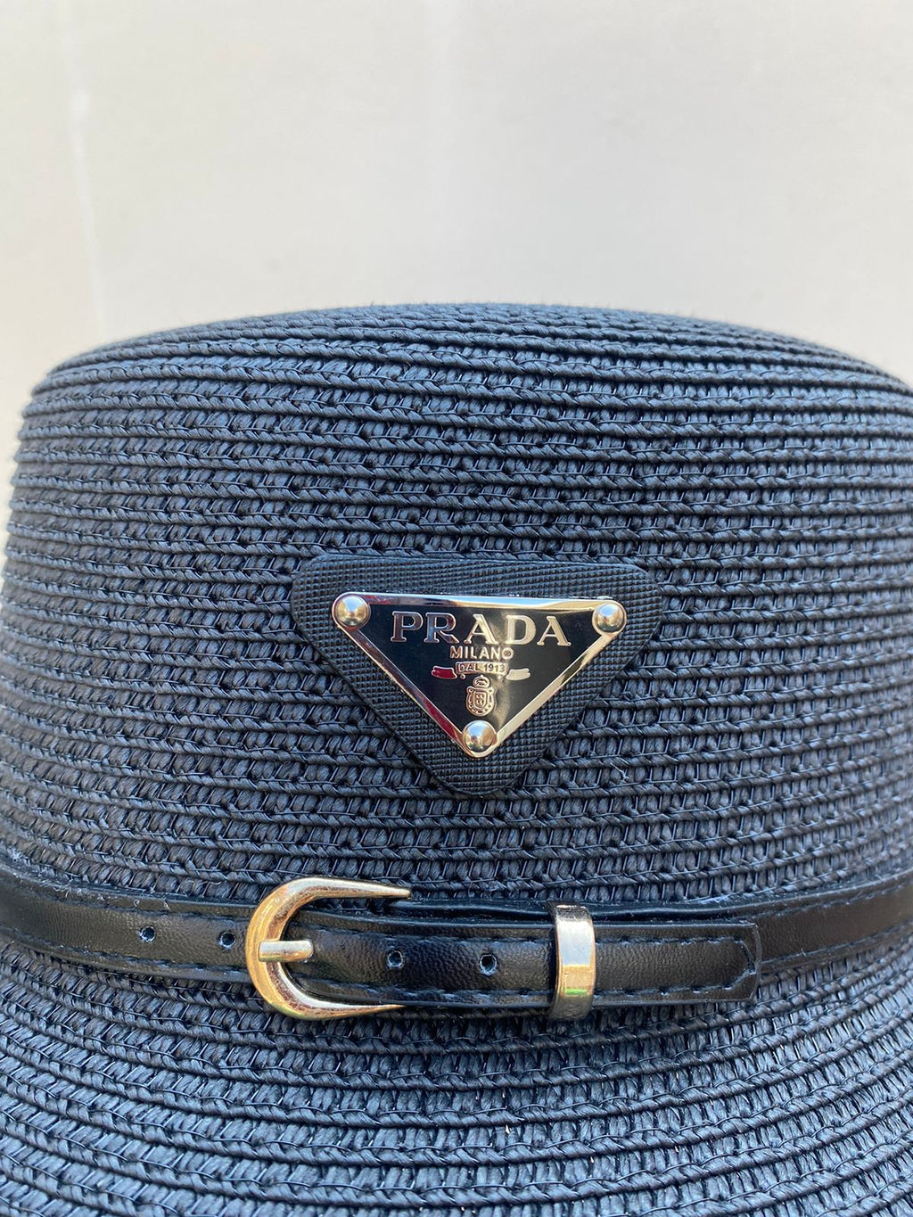 Hat Old Money Prada Negro