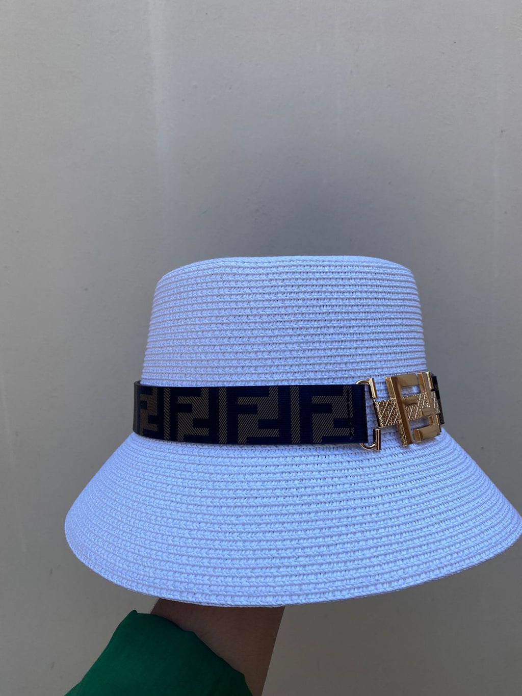 Hat Fancy Fendi Blanco