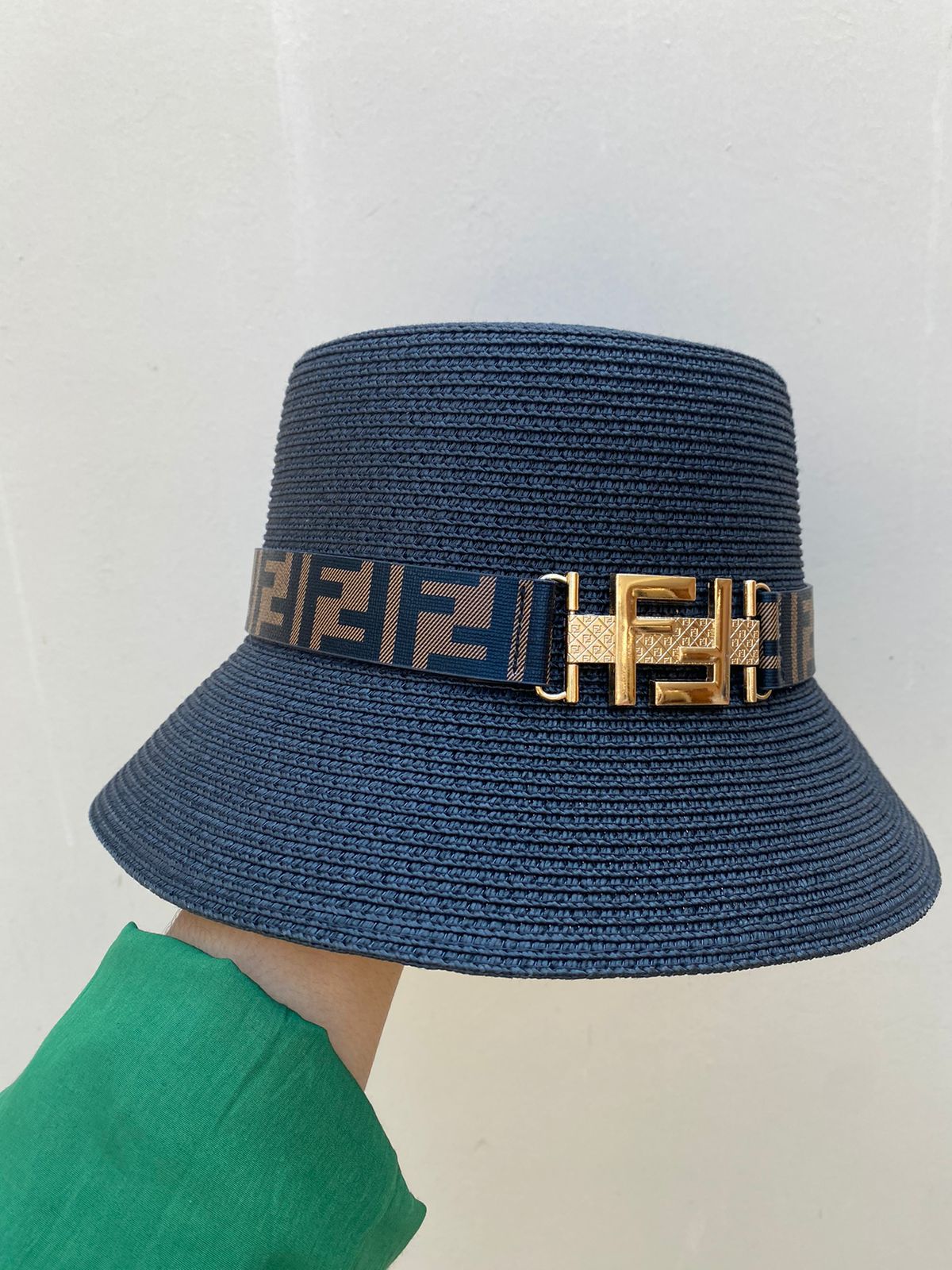 Hat Fancy Fendi Negro