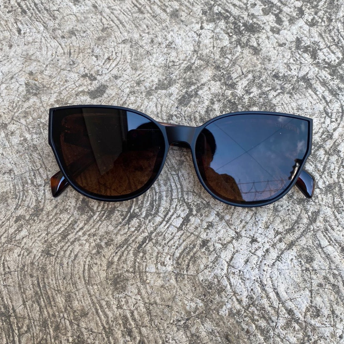 Lentes Prada Cat Eye Patillas Leopard