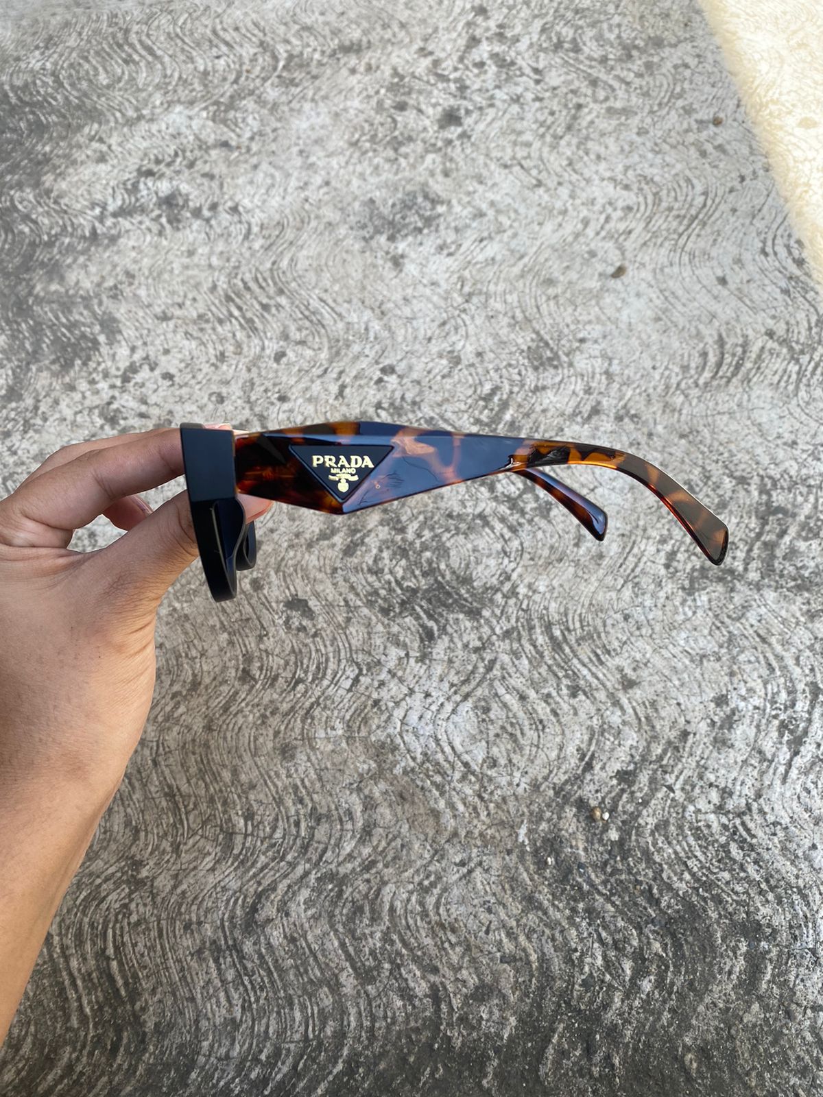 Lentes Prada Cat Eye Patillas Leopard