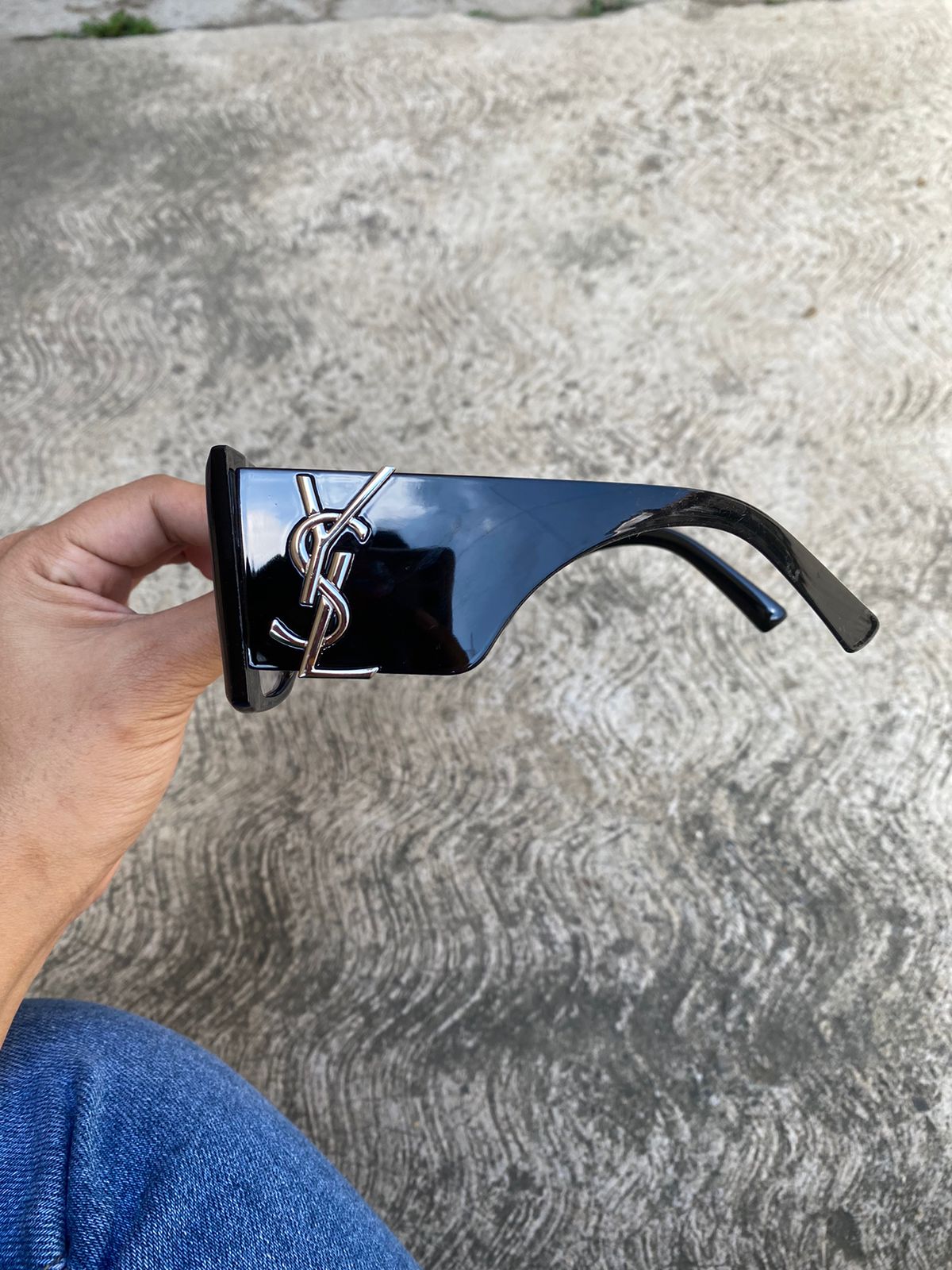Lentes YSL Black/Morado