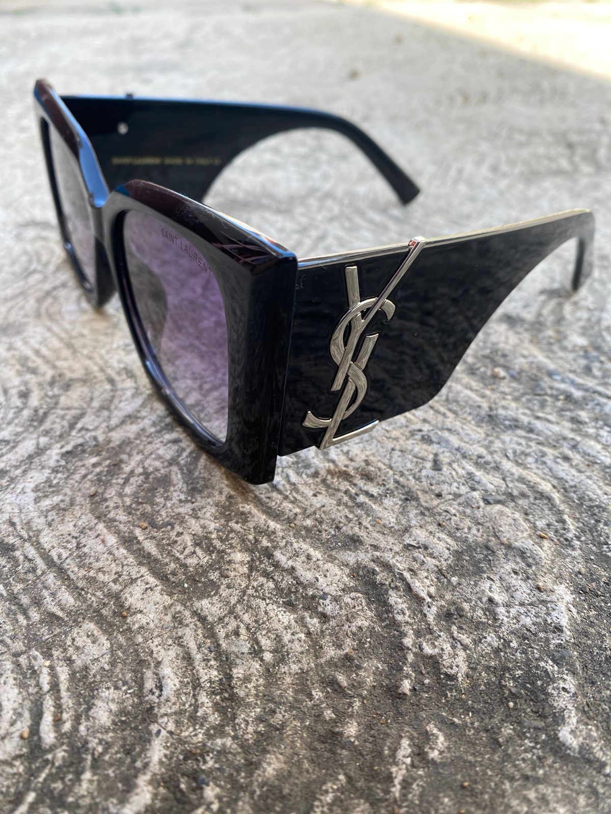 Lentes YSL Black/Morado